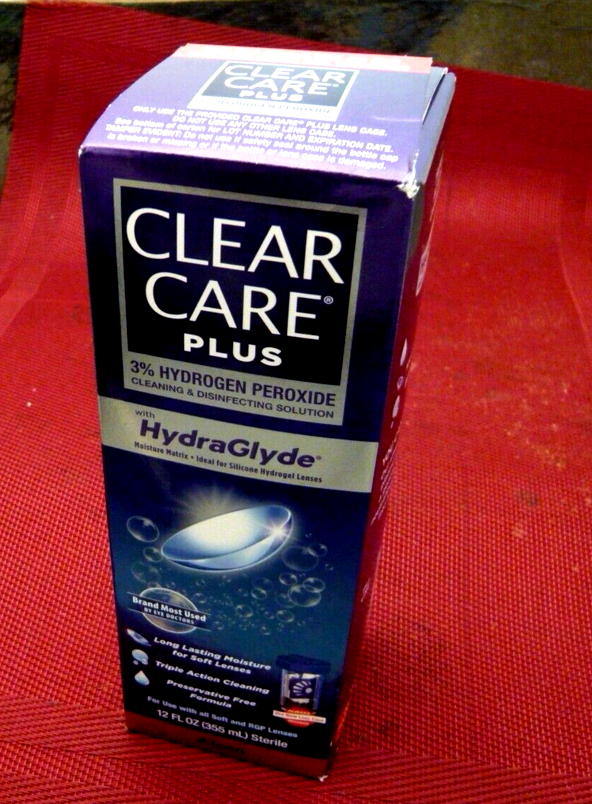Alcon Clear Care PLUS Triple Action Cleaning Contact Lenses 