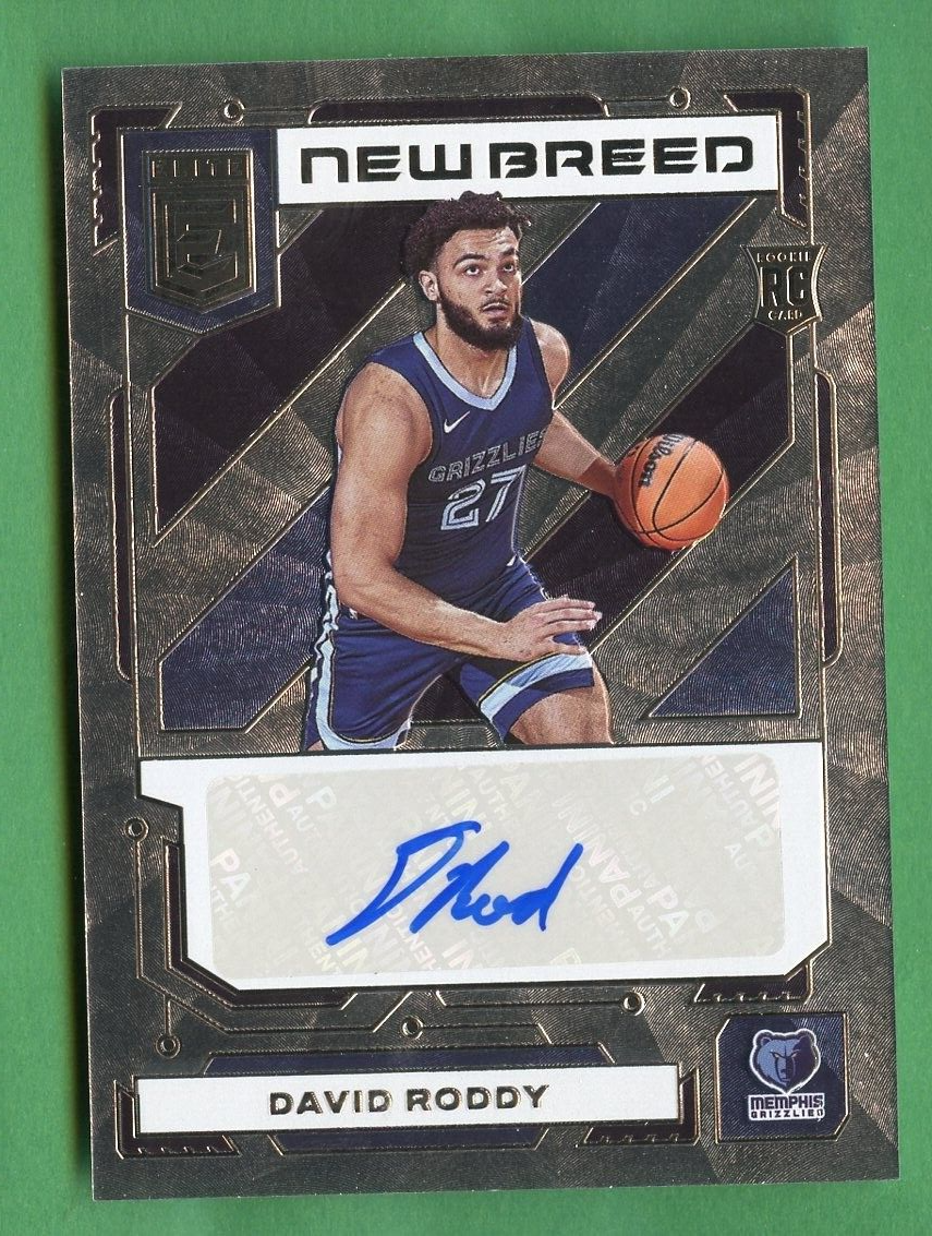 David Roddy - Memphis Grizzlies - Game-Worn Association Edition Jersey - Rookie Debut - 1st Round Draft Pick - 2022-23 NBA Season