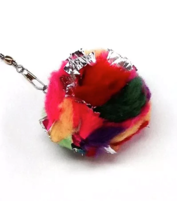 Da Ball Teaser Wand Cat Toy Replacement Lure by Go Cat