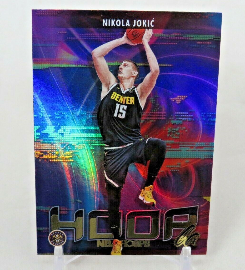 Nikola Jokic 2021-22 Panini NBA Hoops HOOPLA Insert HOLO