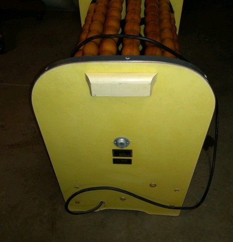 Vintage Sears Raebuck And Co. Wooden Fat Burner Machine Drum Roller RARE