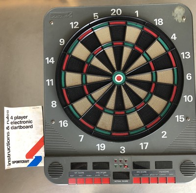 Dart Boards - Sportcraft Electronic Dart Board