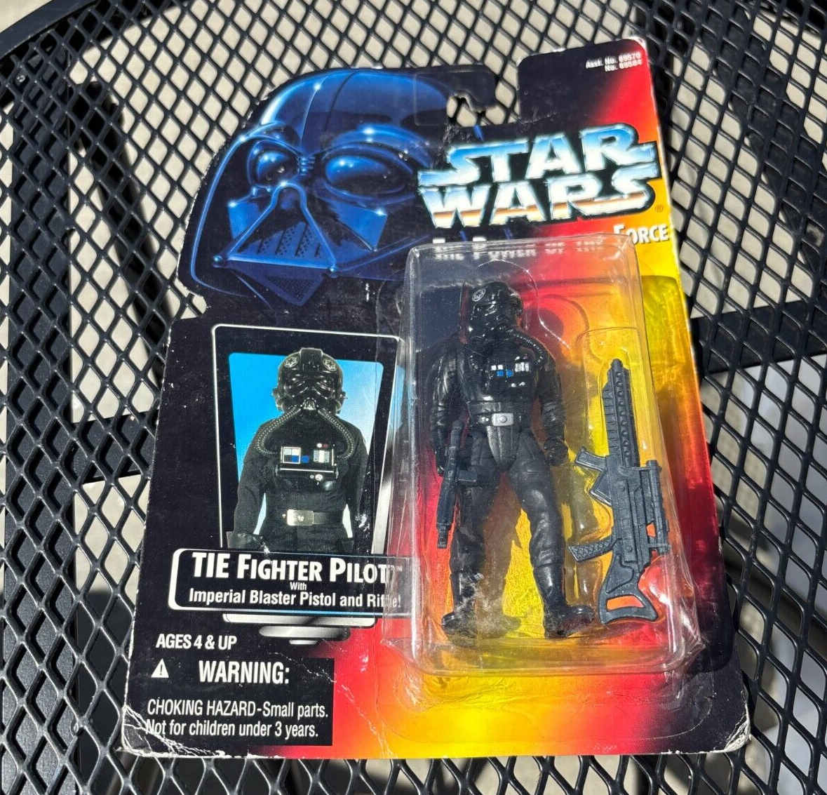 Star Wars The Power of the Force TIE Fighter Pilot Blaster