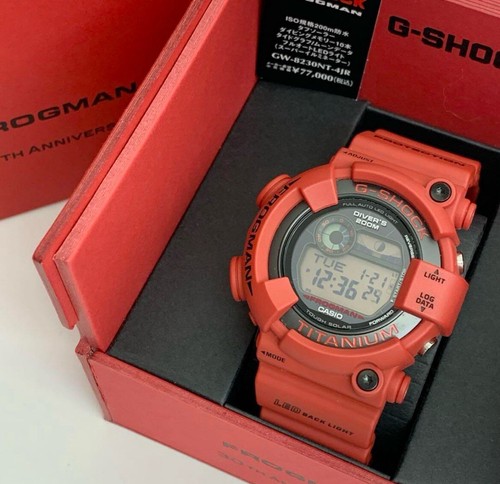 CASIO G-SHOCK GW-8230NT-4JR Frogman 30th Anniversary Red