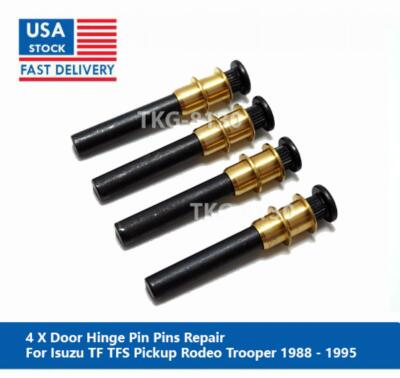 4X Door Hinge Pin Pins Repair For Isuzu TF TFS Pickup Rodeo