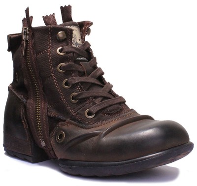 Pre-owned Replay Clutch  Clutch Dk Bro Boot In Dark Brown Size Us 6 - 12