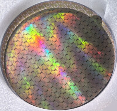 8'' inch Silicon Wafer CPU Chip Semiconductor Photolithography Monocrystalline