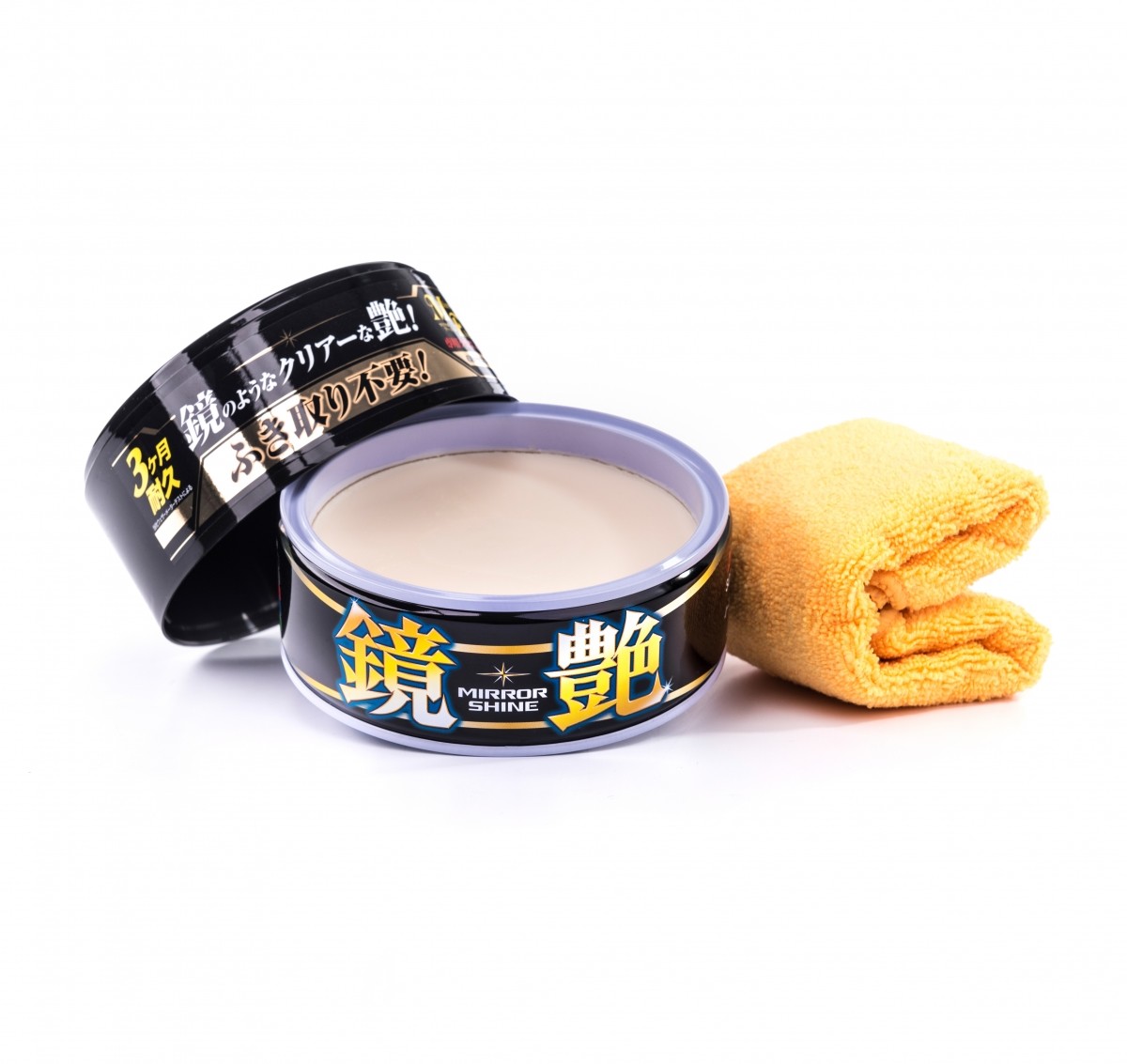 (EUR10,95/100g) Soft99 Mirror Shine Wax Dark für dunkle Lacke 200g 