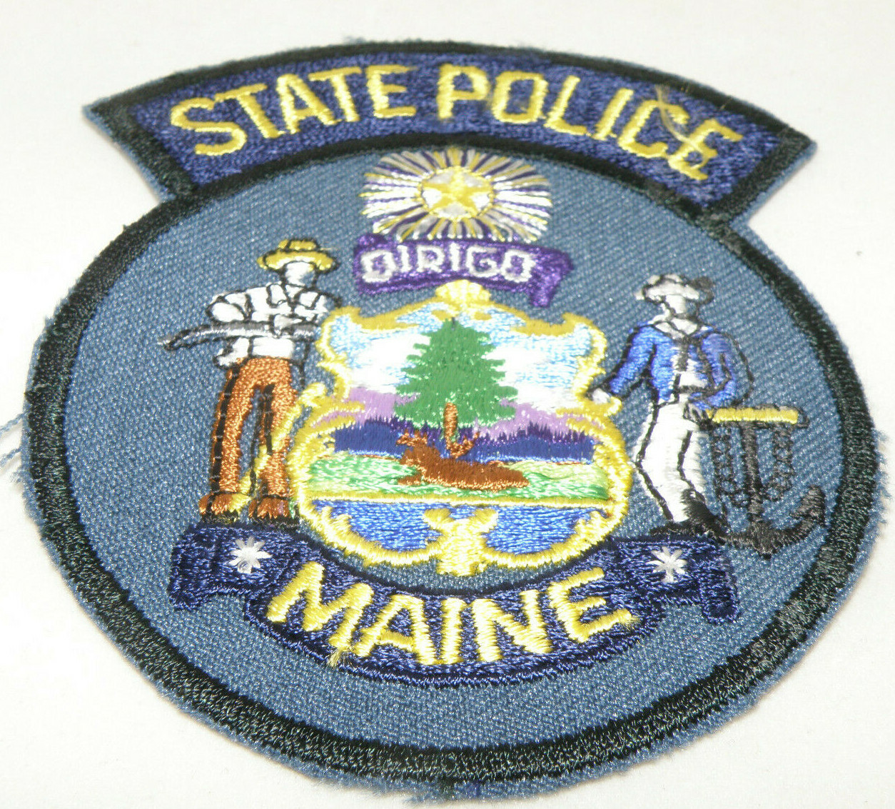 Maine State Police Patch - New | eBay