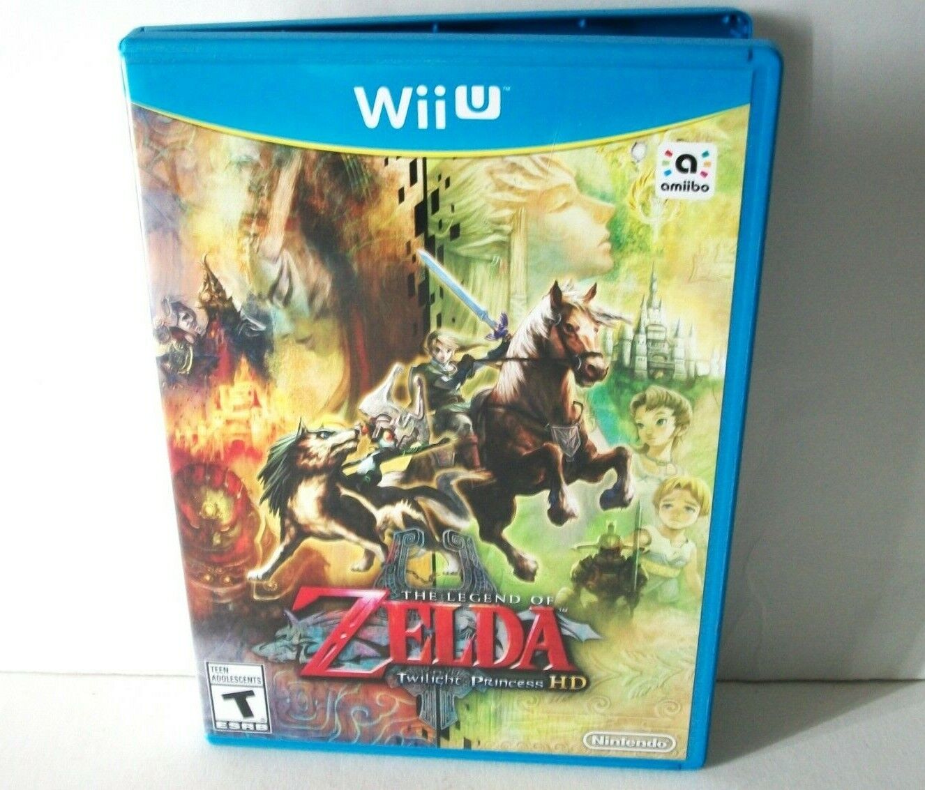 Zelda Twilight Princess Case Only NO GAME Nintendo Wii U Zelda Twilight Princess Case Only NO GAME Nintendo Wii U
