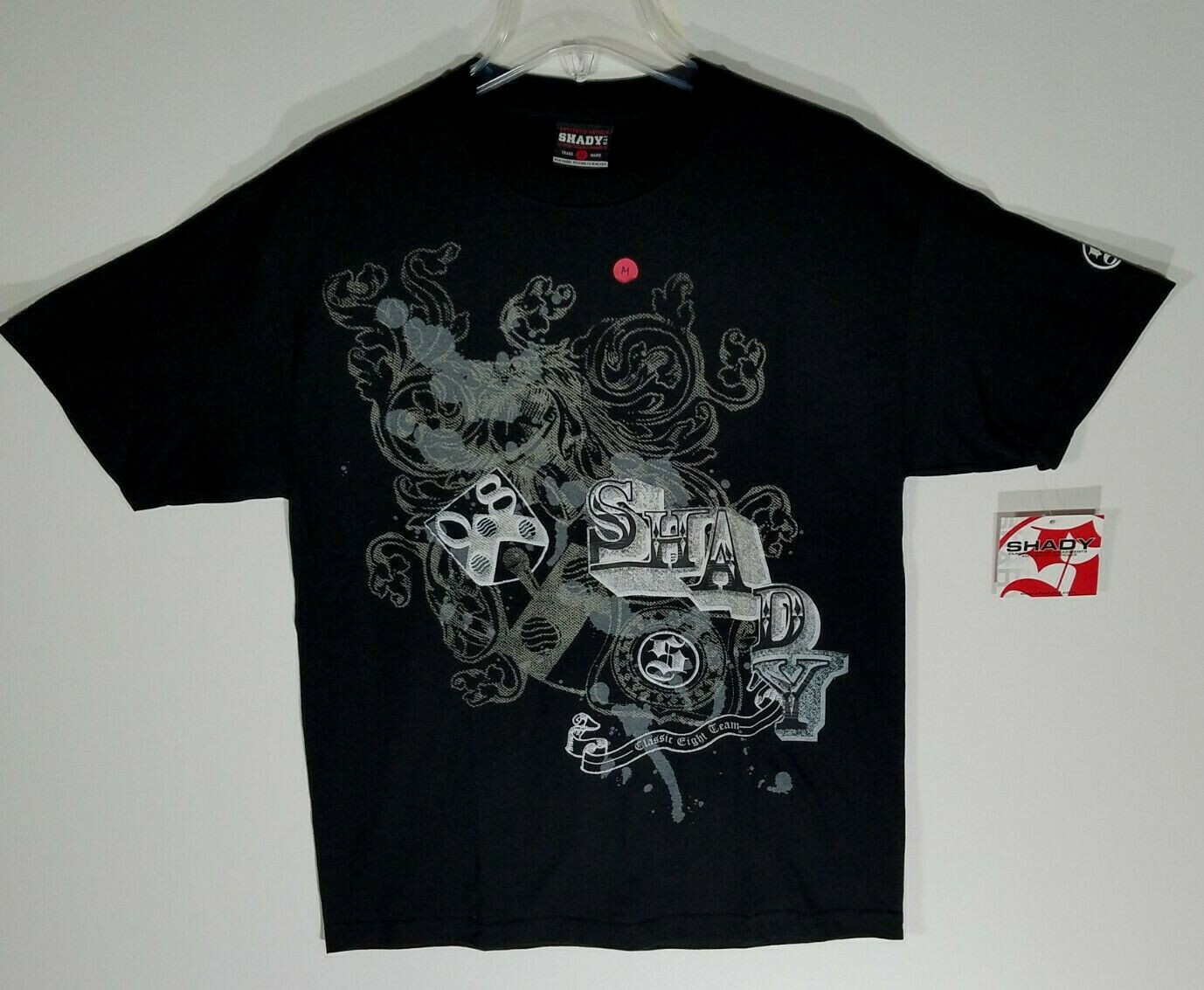 Shady LTD Classic Eight Team Tee Shirt Color Black Sz Medium Shady LTD Classic Eight Team Tee Shirt Color Black Sz Medium
