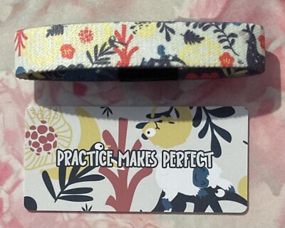 Zox Practice Makes Perfect Wrist Band Strap And Card