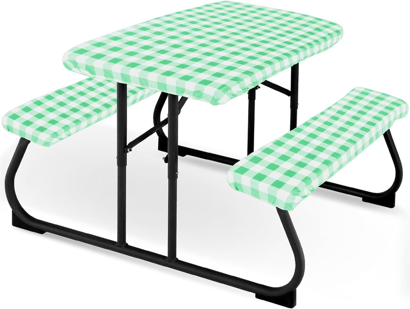 For Kids With Bench Covers Fitted Tablecloth Cover F
