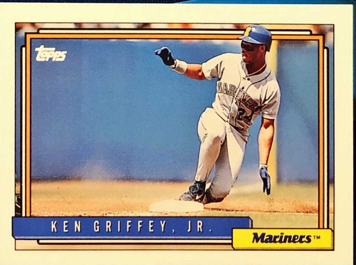Rare Vintage Mint Condition Ken Griffey jr topps 1992 #50
