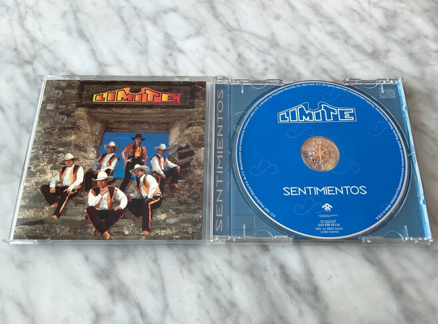 Grupo Limite Sentimientos CD ORIGINAL 1997 Alicia Villareal