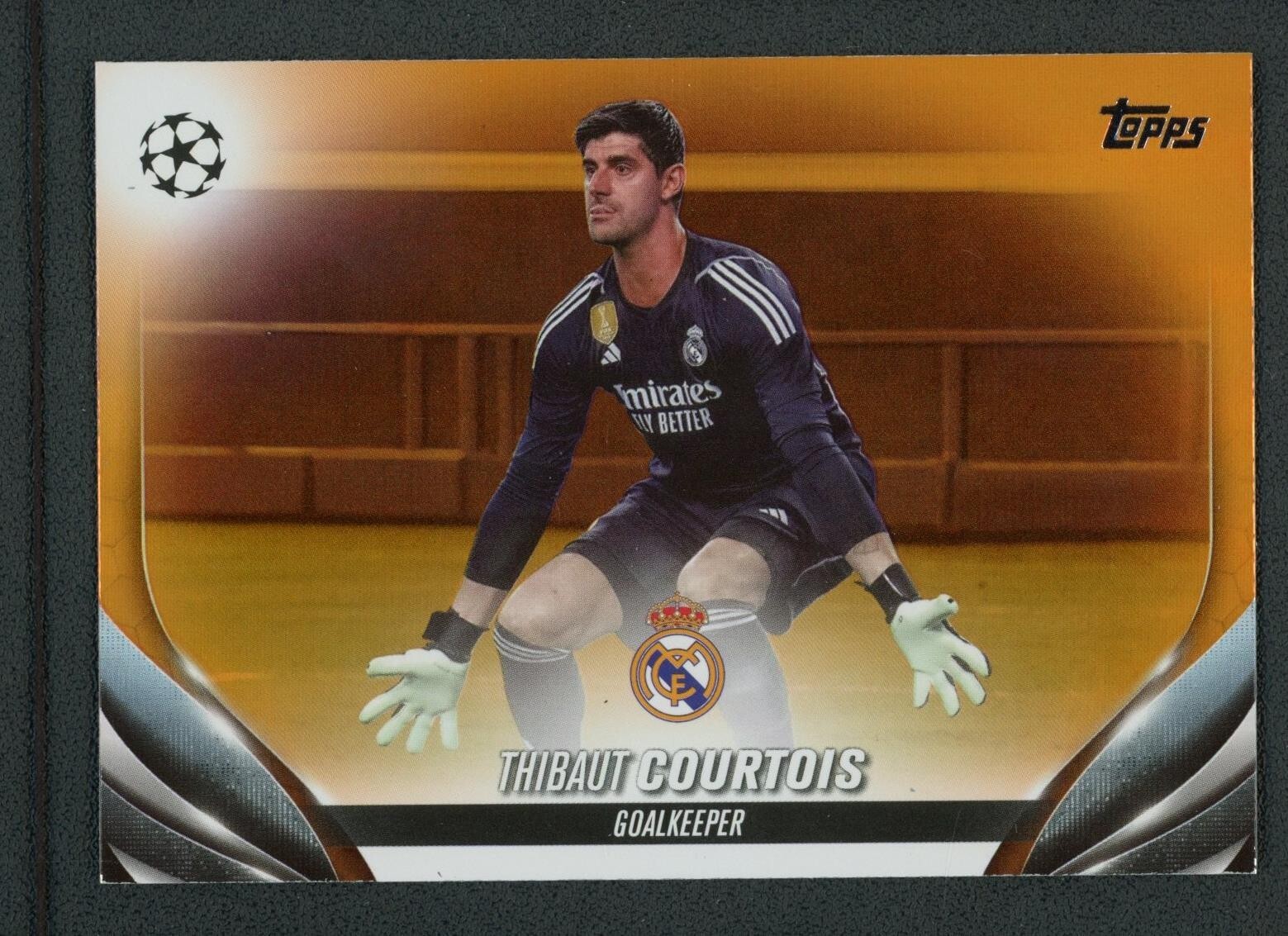 2024 THIBAUT COURTOIS 09/25 TOPPS UEFA CHAMPIONS LEAGUE | eBay