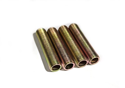 STEEL 1-3/4'' LAMP NIPPLES Yellow ZINC PLATED 1/8 IP