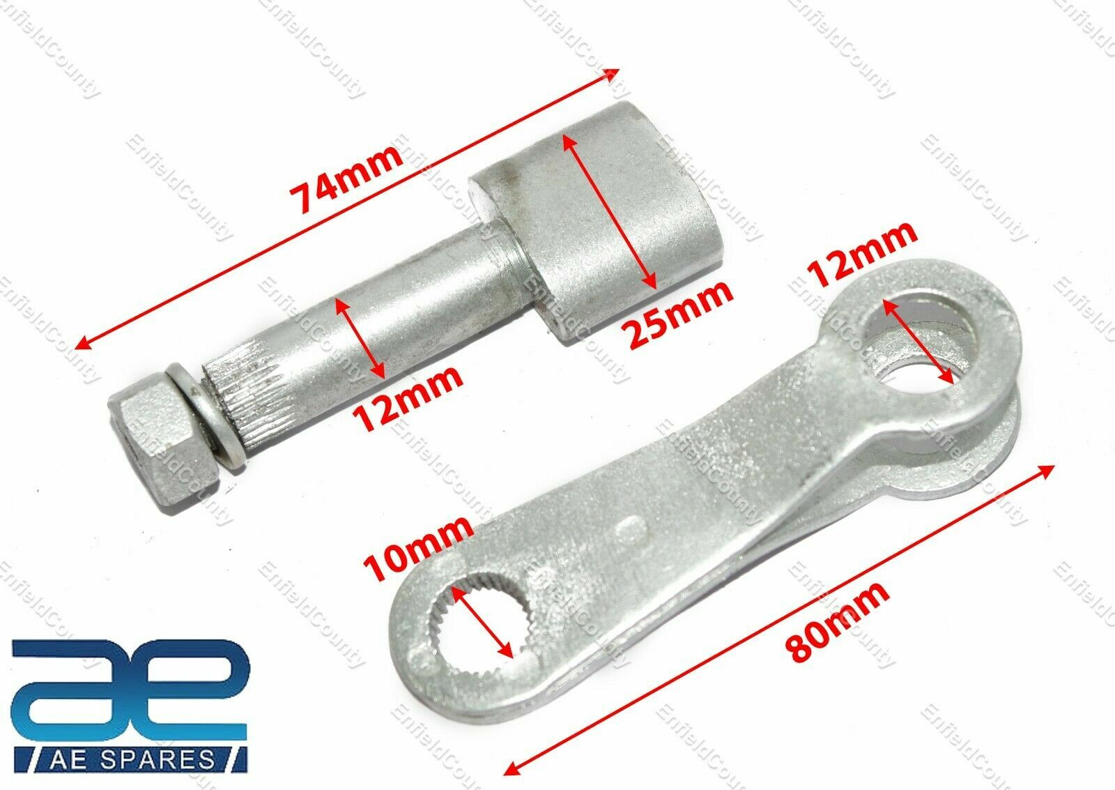 Rear Wheel Brake Cam With Lever Set For Jawa Motorcycle 