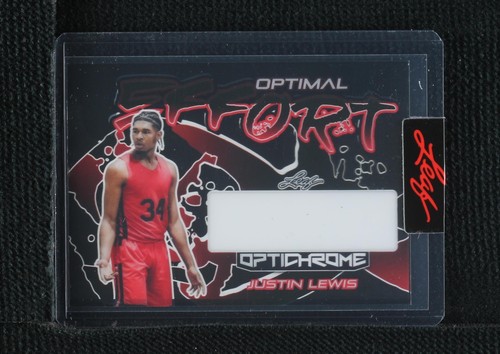 2022-23 Leaf Optichrome - Justin Lewis #OE-JL2