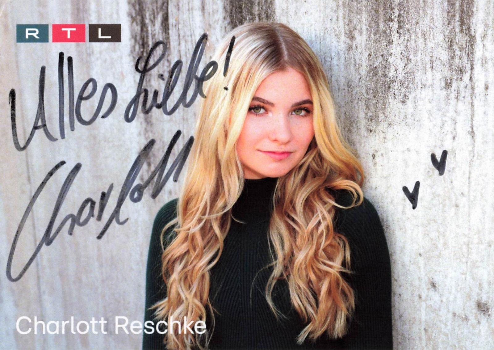 Charlott Reschke UH GZSZ Gute Zeiten Schlechte Zeiten orig Autogrammkarte  7574 E | eBay.de