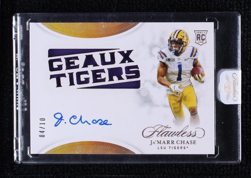 2021 Panini Flawless Collegiate Ja'Marr Chase #FTS-JC