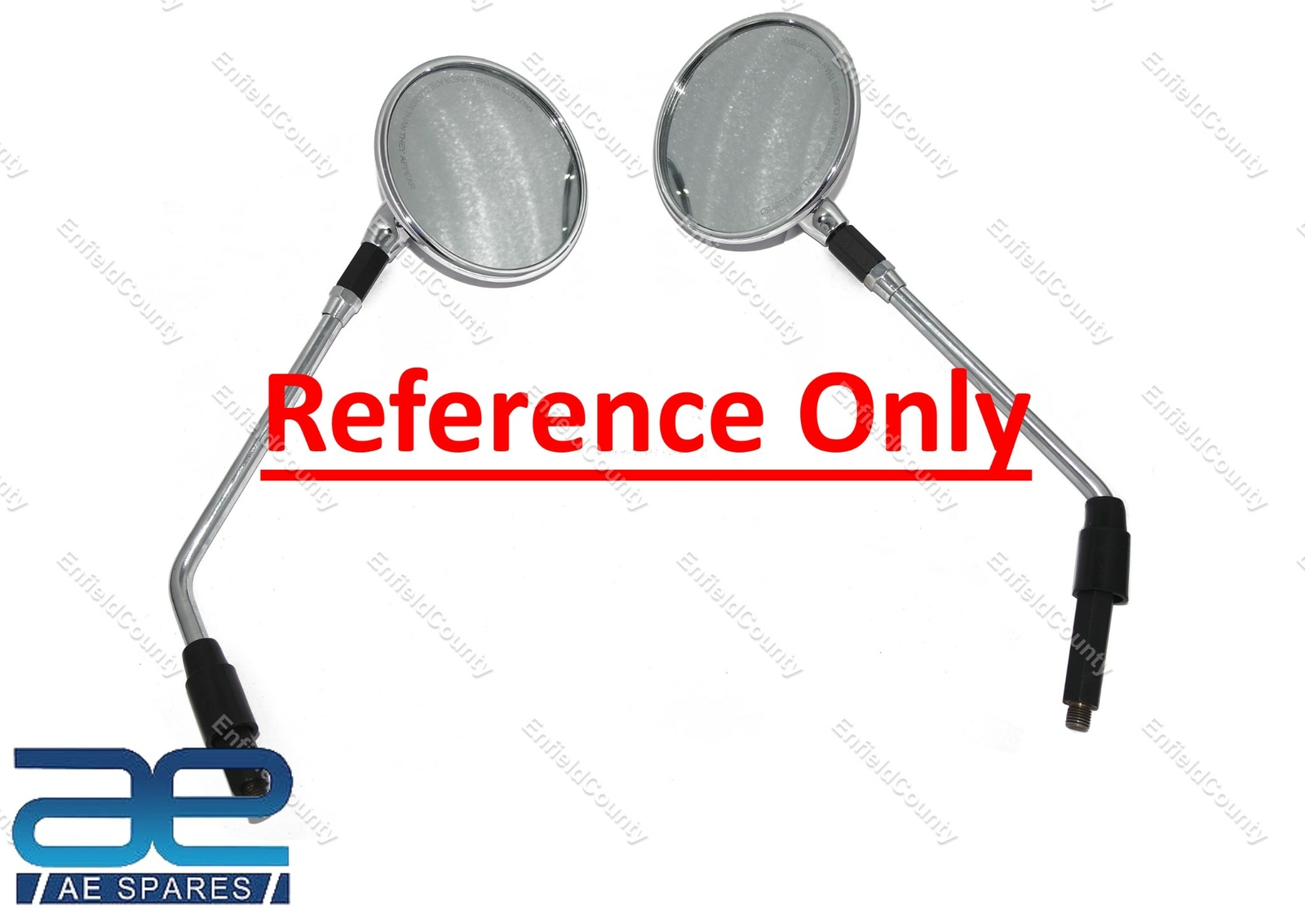 Pair Mirror Riser Extender For Royal Enfield Continental GT 650 Interceptor 650