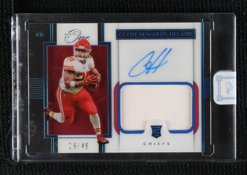 2020 Panini One Clyde Edwards-Helaire #131