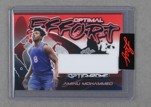 2022-23 Leaf Optichrome - Aminu Mohammed #OE-AM1