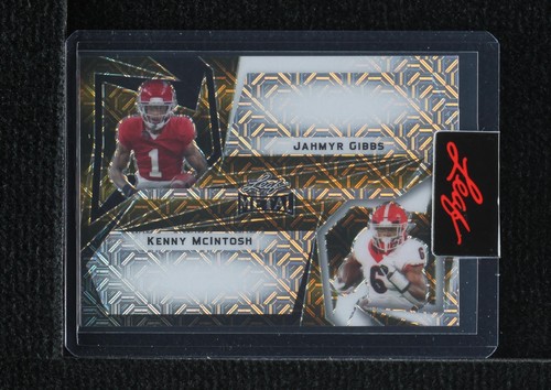 2023 Leaf Metal Jahmyr Gibbs Kenny McIntosh #DA-13