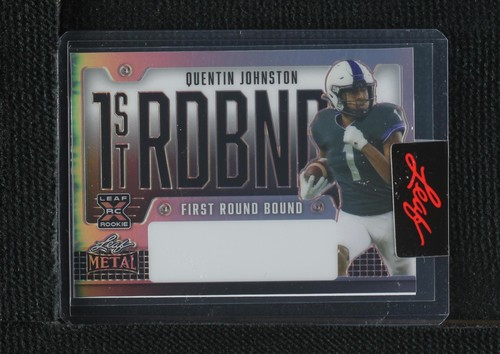 2023 Leaf Metal Quentin Johnston #FRB-QJ1