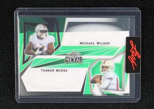2023 Leaf Metal Michael Wilson Tanner McKee #DA-19