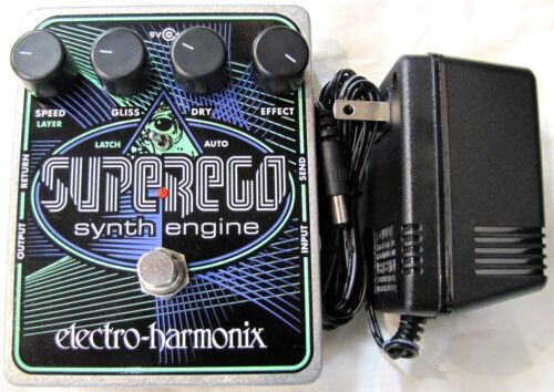 Used Electro-Harmonix EHX Superego Polyphonic Synth Engine Guitar Effect Pedal