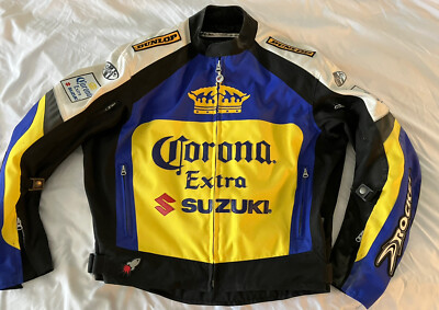 Joe Rocket, Size XL ,Suzuki, Corona Racing Motorcycle Jacket, Padded With Insert