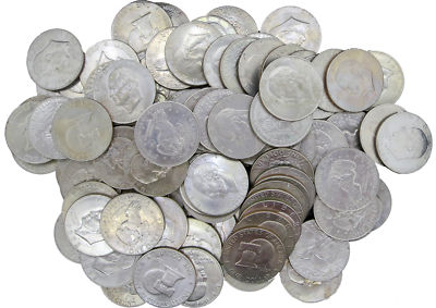 $100 Face Value Bag Copper Nickel Clad $1 Eisenhower IKE Dollars Full Dates