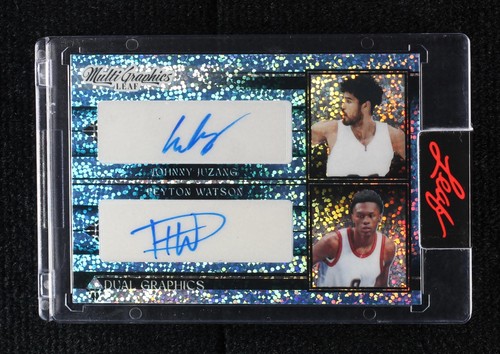 2022-23 Leaf MultiGraphics - Peyton Watson/Johnny Juzang #DG-10