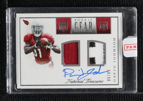 2015 Panini National Treasures David Johnson #RNG-DJ