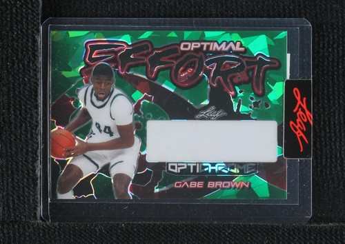 2022-23 Leaf Optichrome - Gabe Brown #OE-GB1