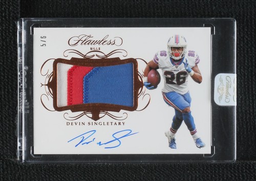 2019 Panini Flawless Devin Singletary #RPA-DS