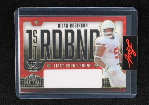 2023 Leaf Metal Bijan Robinson #FRB-BR1