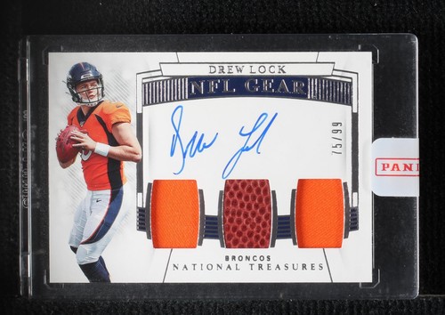 2019 Panini National Treasures Drew Lock #RST-DL