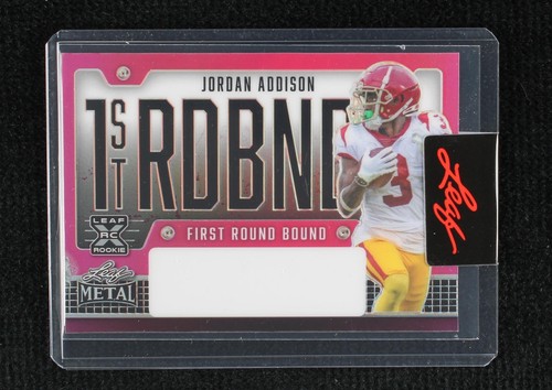 2023 Leaf Metal Jordan Addison #FRB-JA1