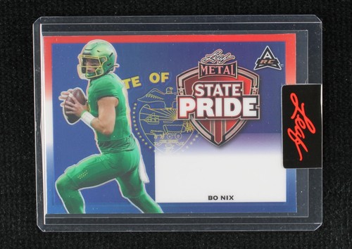 2023 Leaf Metal Bo Nix #SP-BN1