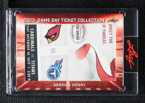 2023 Leaf Game Day Ticket Collection Derrick Henry #TC-15