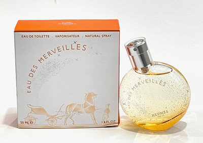 Hermes Eau Des Merveilles 1.6 fl oz / 50 ml EDT Spray NIB Unsealed