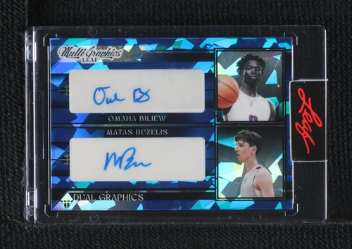 2022-23 Leaf MultiGraphics - Matas Buzelis/Omaha Biliew #DG-16