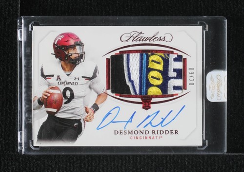 2022 Panini Flawless Collegiate Desmond Ridder #156