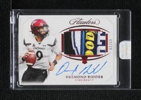 2022 Panini Flawless Collegiate Desmond Ridder #156