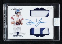 2019 Panini Flawless Daniel Jones #DPA-DJ