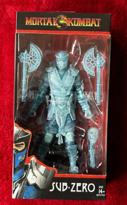 McFarlane Toys Mortal Kombat Sub Zero Ice Clone Variant Gamestop Exclusive