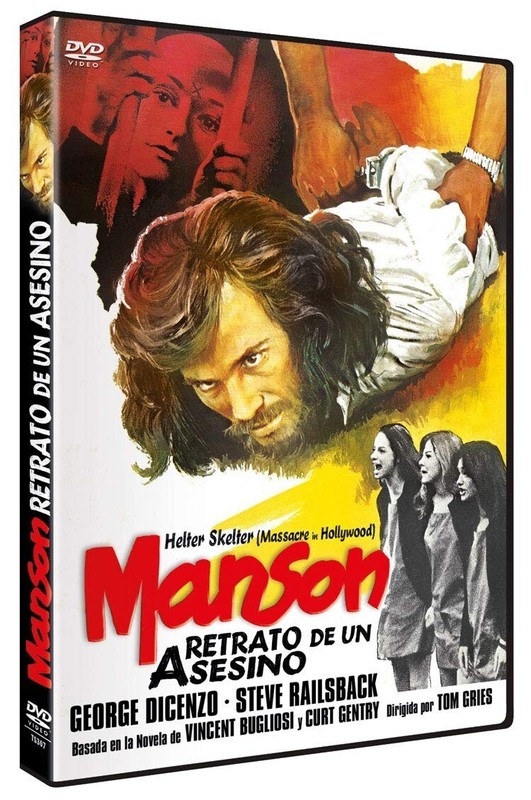 Manson: Retrato De Un Asesino Dvd 1976 Helter Skelter (Massacre In Hollywood)